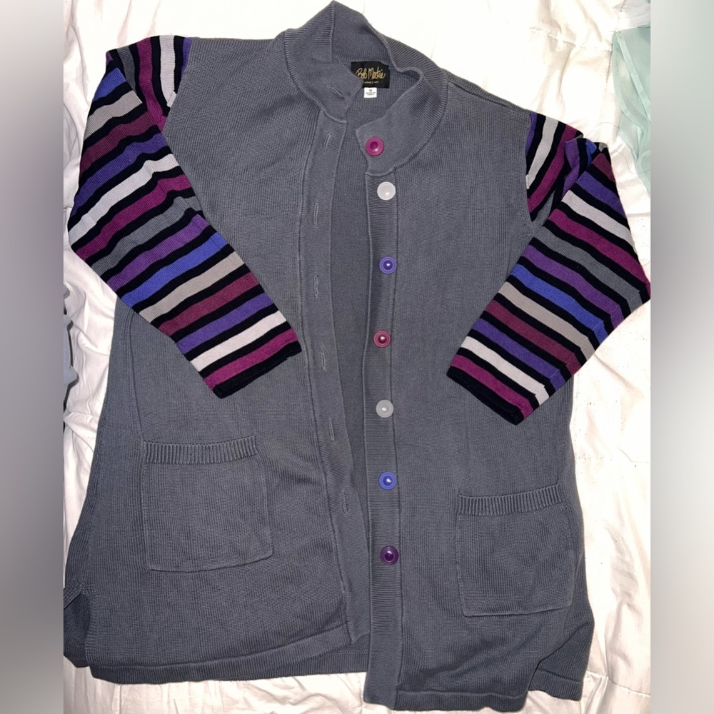 Bob Mackie Wearable Art Sweater XL